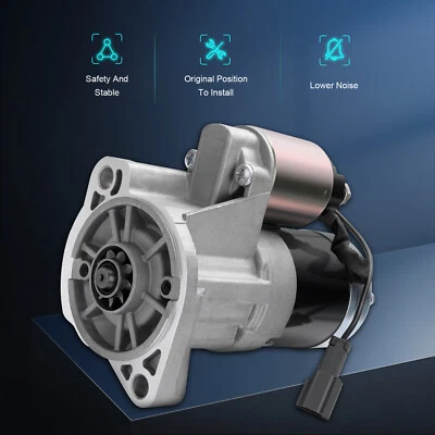 Starter fits Nissan Pickup Truck 2.4L D21 1990 1991 1992-1994 w/ M1T60281 17425 - Image 1 of 4