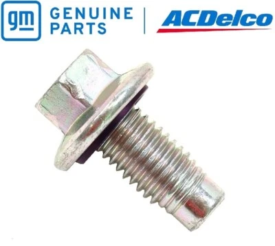 Tapón de drenaje de aceite de motor genuino GM 11562588 LS LT V8 4.8 5.3 5.7 6.0 6.2 1997-2024 Foto 1 de 4