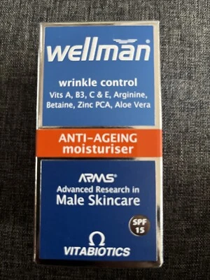 Vitabiotics Wellman Anti-Ageing Moisturiser - 50 ml