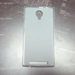 THL T6, T6S, T6C, T6 Pro, Funda de silicona satén blanco semitransparente - Imagen 1 de 2