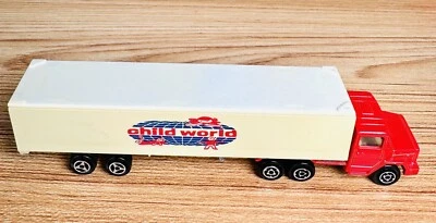 VTG Majorette Bernard M1/100 Toy Truck Childs World Working Doors France Diecast - Image 1 of 4