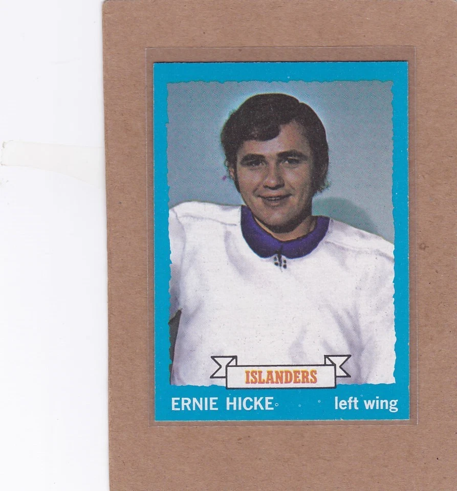 1973-74 TOPPS HOCKEY ERNIE HICKE #18 ISLANDERS NM *A35625 - Image 1 of 1