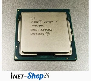 Intel Core i7-9700K CPU - 3,6GHz - Sockel 1151 - Coffee Lake-S SRELT - Bild 1 von 1