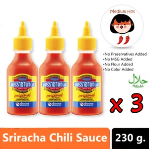 3x Sriracha Panich Chilli Sauce Medium Hot Original Spicy Taste 230g. - Picture 1 of 9