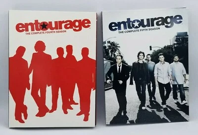 Entourage Complete Series Season 4-5 On DVD Great Condition HBO Video  - Image 1 of 4