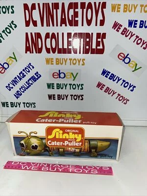 SLINKY CATER-PULLER TOY NEW OLD STOCK 1960'S TO 1970'S NEW 🔥 - Image 1 of 4