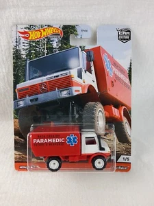 Hot Wheels '88 Mercedes UNIMOG U1300 Real Riders Car Culture Wild Terrain GJP90 - Bild 1 von 9