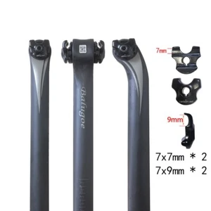 Carbon Seatpost 27.2/30.8/31.6mm Matte Bike Seat Post Seat Tube Bicycle Parts - Picture 1 of 14