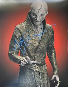 Foto firmata Star Wars ANDY SERKIS 11x14 - PROVA VIDEO ESATTA - Foto 1 di 1