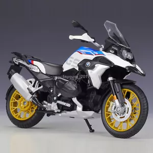 1/12 BMW R1250 GS 2018 Motorcycle Model Diecast Toys for Boys Kids Gifts Adults - Picture 1 of 9