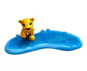 Minifigura Duplo Lego León Baby Cub Animal de 10975 Repuesto y MB Base de Hielo - Imagen 1 de 8