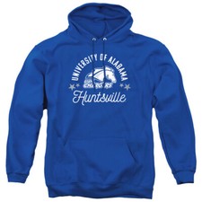 Alabama Huntsville Adult Pullover Hoodie Chargers, Royal Blue, S-3XL
