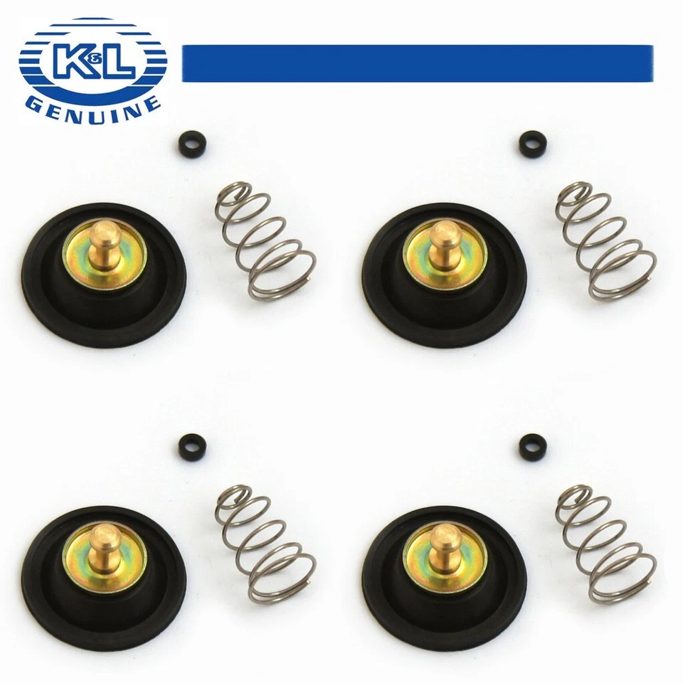 4x Kit de válvula de corte de aire carburador reconstruir juego de reparación cb900 cb750 cb650 gl1000 Foto 1 de 1