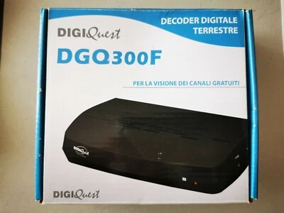 Decoder Digitale Terrestre DIGIQuest DGQ300F Ricevitore SCART EPG - Immagine 1 di 3