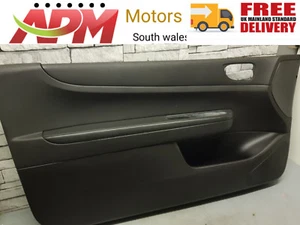 Peugeot 307 XSI 3 Door Hatch Left Nearside Door Interior Trim Card Panel black - Picture 1 of 12