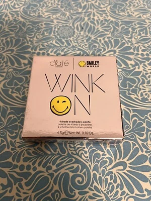 NWB Ciate London x Smiley World "Wink On" 4 Shade Eyeshadow Palette Vegan - Image 1 of 4
