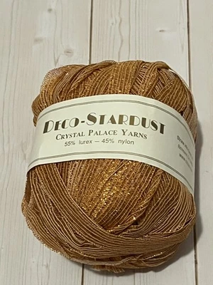 Una madeja completa de hilos de palacio de cristal Deco-Stardust hilo color 4442 cobre Foto 1 de 3