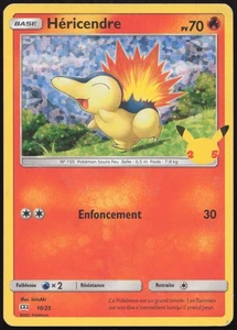 Carte Pokémon Héricendre 10/25 Holo   Promo McDonald's 2021 Français - Imagen 1 de 2