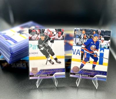 2023-24 Upper Deck Hockey Series 1 & 2 YOUNG GUNS **U-Pick List** - Image 1 of 2