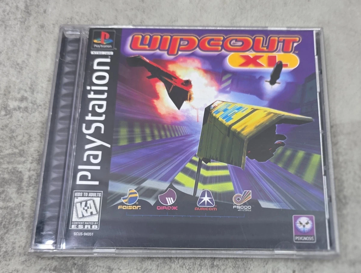Sony PlayStation 1 Video Games Wipeout XL for sale | eBay