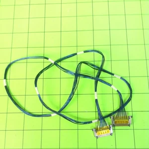 Sony Bravia KDL-46XBR2 TV Single Black Blue White Video Signal Cable Wire - Picture 1 of 4