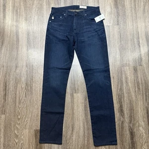 Pantalones de mezclilla azul oscuro Adriano Goldschmied AG-ED para hombre talla 32x33 - Imagen 1 de 8