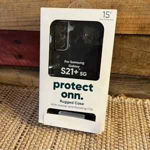 Protect Onn. Clear Galaxy S21+ 5G Case - Photo 1 sur 5