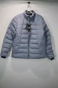 Men's Alpine Desigh Puffed Down Jacket Blue size M - Picture 1 of 6