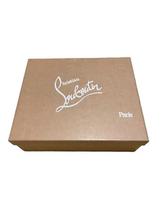 Christian Louboutin Large Empty Shoe Box  12”x10.25”x4” Gift Set Tissue Paper - Picture 1 of 11