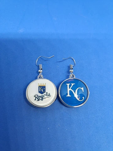MLB Kansas City Royals baseball sports dangle earrings baseball gift Cover