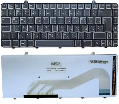 Original ARABIC AR  عربى keyboard DELL ALIENWARE M11x R1 R2 R3 BACKLIT - Image 1 of 3
