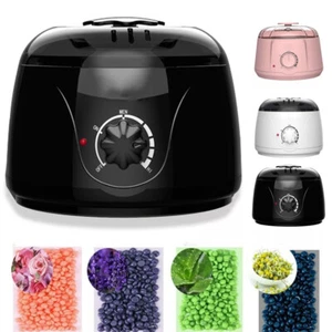 Wax Heater Warmer Hair Removal Depilatory Home Waxing Supplies Kit Beans Wax Pot - Picture 1 of 19