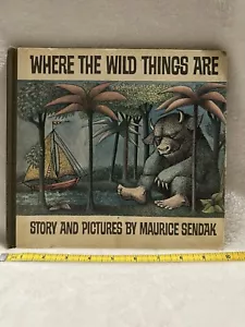 WHERE THE WILD THINGS ARE Sendak First Edition 1963 Library of Congress No DJ - Picture 1 of 14