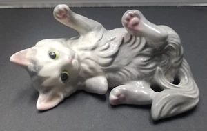 Vintage Retro Brad Keeler779 California Pottery Playful Kitten Figurine 8" - Picture 1 of 12
