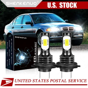 Faro de haz alto LED DRL para BMW E46 serie 3 súper blanco H7 bombillas HKB - Imagen 1 de 12