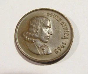 South Africa 1965 2 Cents Bronze Coin - Picture 1 of 5