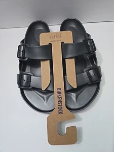 Nuevo Birkenstock Arizona Eva Metálico Antracita Hombres Zapatos Informales talla US M 13 - Imagen 1 de 7
