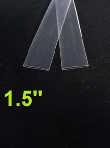 1.5" inch 38mm CLEAR 2:1 heat shrink tubing polyolefin (1FOOT) - Picture 1 of 5