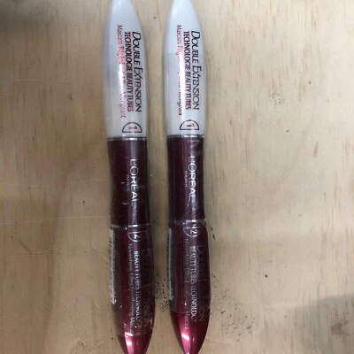 L'oreal Paris Double Extension Mascara Black - NEW SEALED X2 - Image 1 of 2