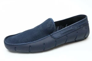 Mens FLOATS by ROBERT WAYNE navy blue rubber slip on shoes sz. 12 - Picture 1 of 7