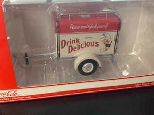 Motor city MCITY424700 REMORQUE COCA COLA 1/24  - Photo 1/2