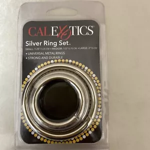 Silver Ring Set, Small, Medium, And Large Strong And Durable - Picture 1 of 8
