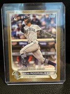 2022 Topps Update Series - Rookie Debut Gold #US97 Julio Rodriguez /2022 (RC)