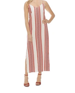 Vince Camuto V neck side slit maxi dress size S - Picture 1 of 5