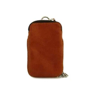 GIANNI CHIARINI Phone case PRETTY Female Leather Orange - BS8110VIPE - Foto 1 di 3