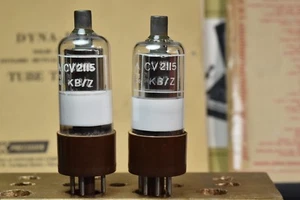 2 X TUBO de fuente de alimentación rectificador de alto vacío GEC CV2115 E2004 - Imagen 1 de 5