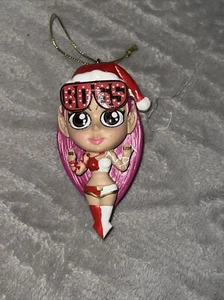 100% AUTHENIC Sasha Banks Elf Ornament Christmas WWE 2017 RARE - Picture 1 of 1