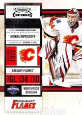 2010-11 Playoff Contenders #63 Miikka Kiprusoff