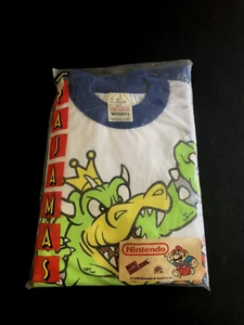 Vintage 1988 NIB Nintendo King Koopa Super Mario Wormser Sz 14 Boys Pajamas - Picture 1 of 5