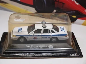 DELPRADO/ATLAS - FORD CROWN VICTORIA - 1/43 SCALE MODEL  POLICE CAR COLLECTION - Picture 1 of 4